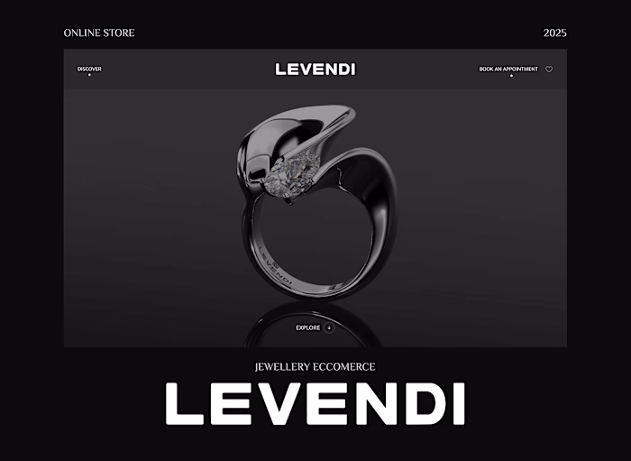 Levendi - E-shop designed for Jewelry founded in 1967