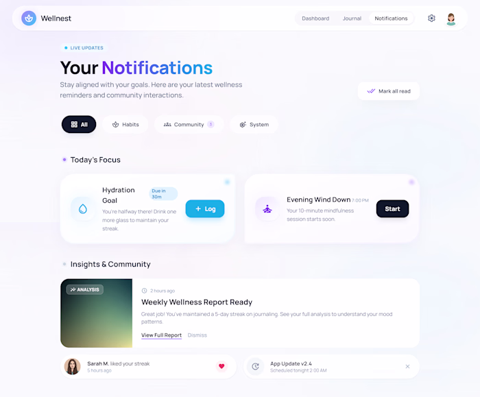 Most health apps feel like a chore. I built one that feels l...