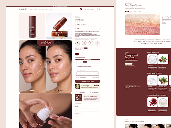 Designing a skincare experience that