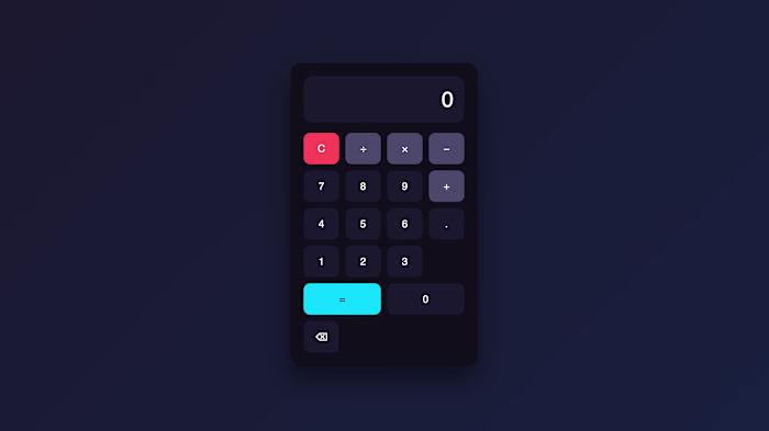 Simple Calculator website
