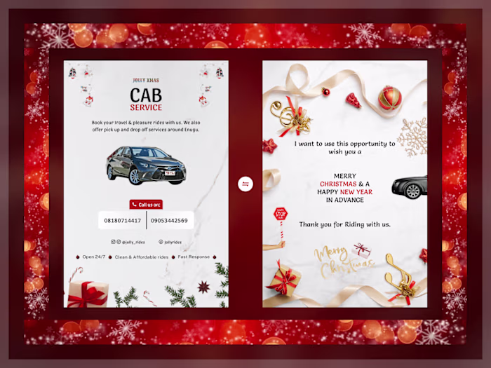 Yuletide Rides: Spreading Holiday Cheer with Our Clients