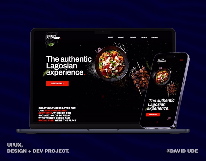 Web Design and Branding Project, end-to-end.