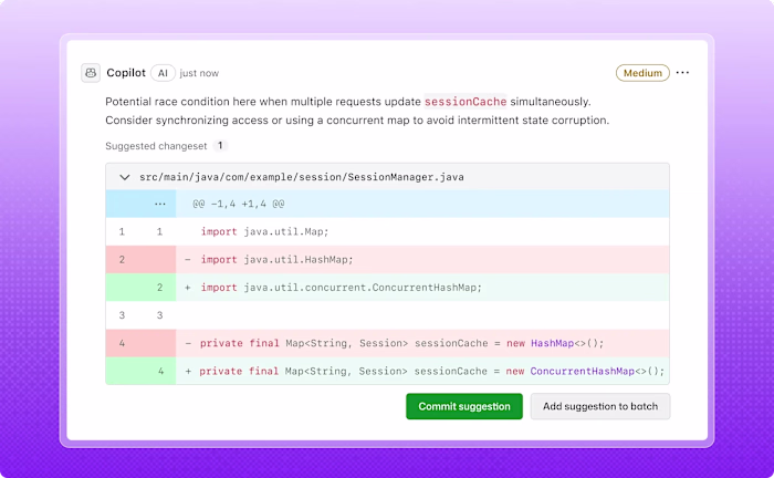 Copilot Code Review