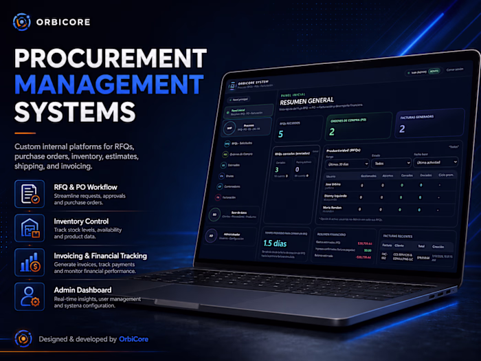 OrbiCore Procurement Management System