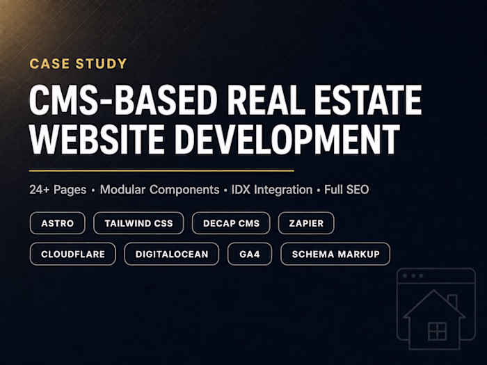 Real Estate Authority Modern Website Development