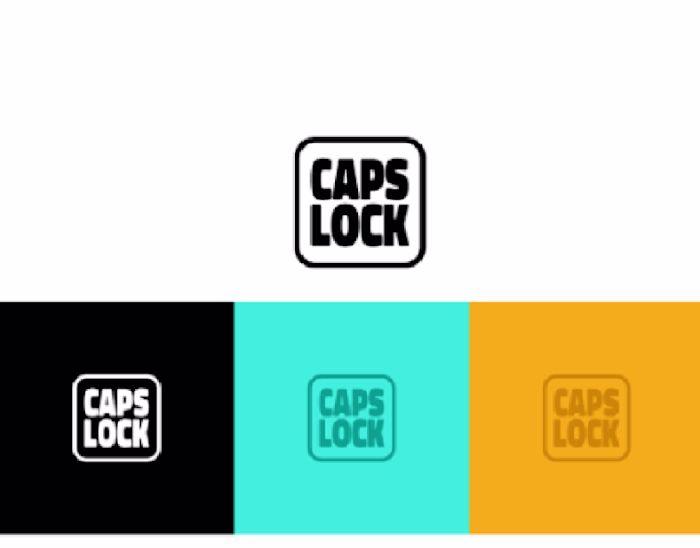 Brand identify design for: CAPS LOCK