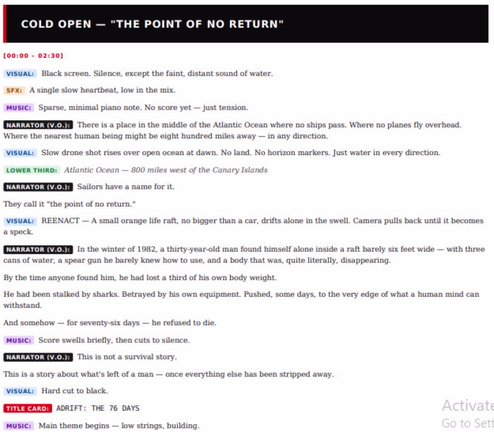 Professional Script Writer for AI Faceless YouTube Automation