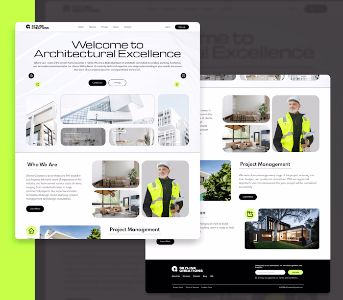 Landing Page
