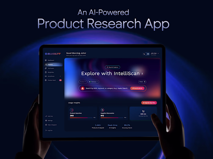BlueRitt - An AI Powered Product Sourcing App