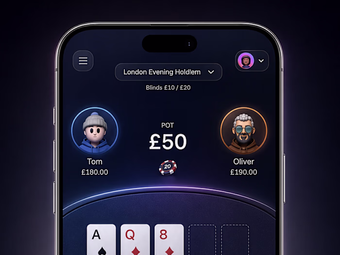 Modern Poker Experience for Mobile