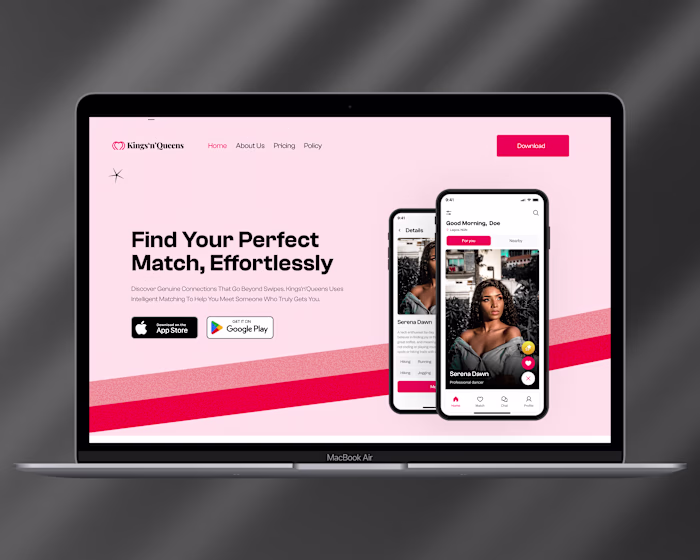 Kings'n'Queens: Full Site & App