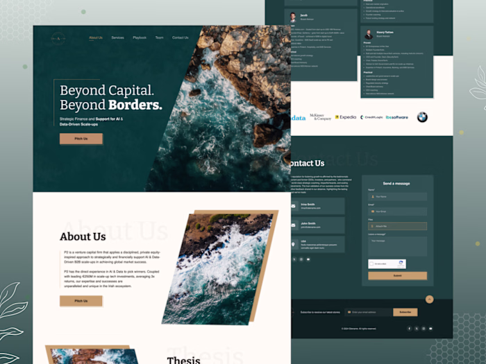 VC Firm Website Redesign