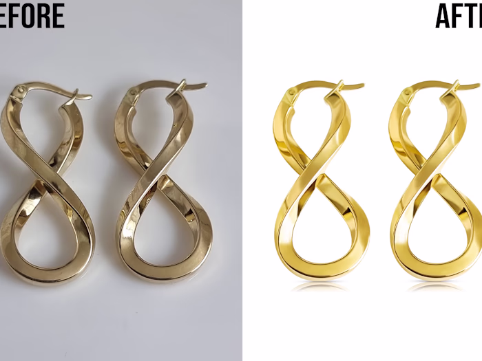 

Jewelry Photo Editing - Retouching