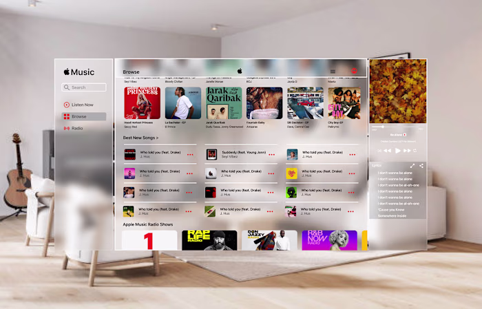 Apple Music Visual Pro Ui Design on Behance