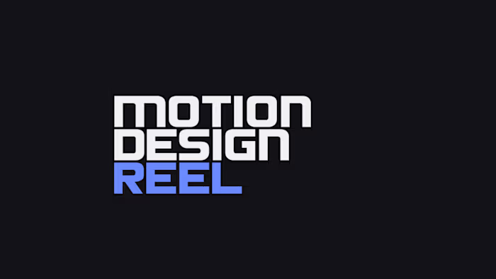 MOTION DESIGN SHOWREEL