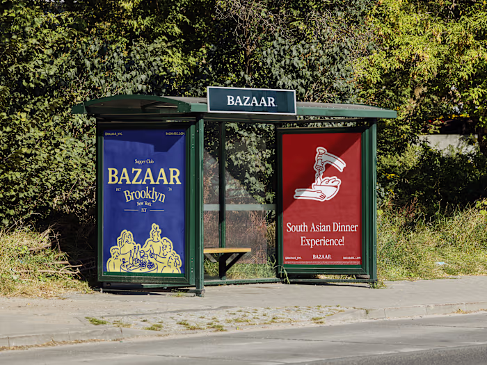 Bazaar Supper Club | Visual Identity 
