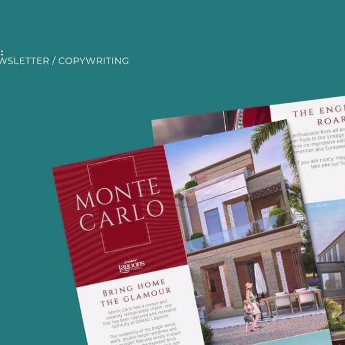 PPRODUCTIONSS on Instagram: “NEWSLETTER DESIGN | ANG LUXURY PRO…