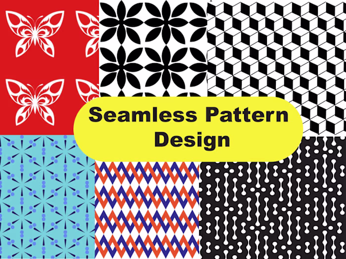 Design a seamless pattern design.