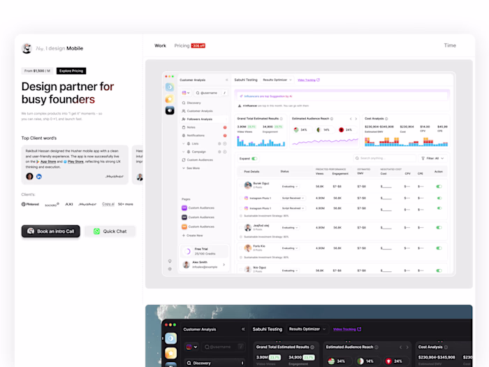 Shots - UI/UX Designer Portfolio