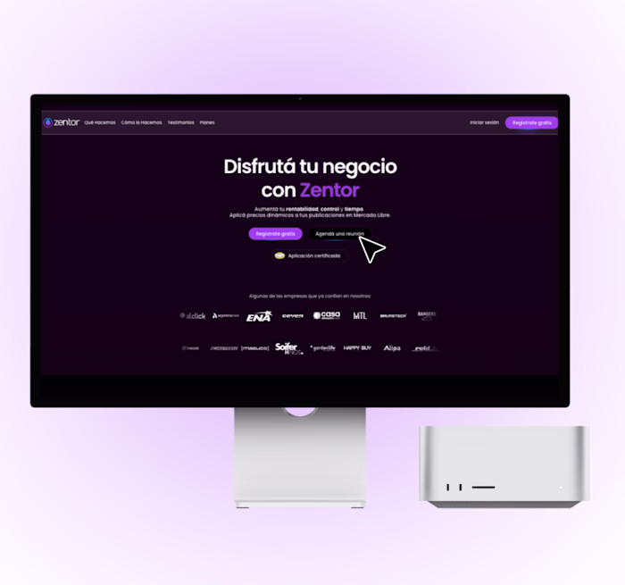 This Landing Page was made