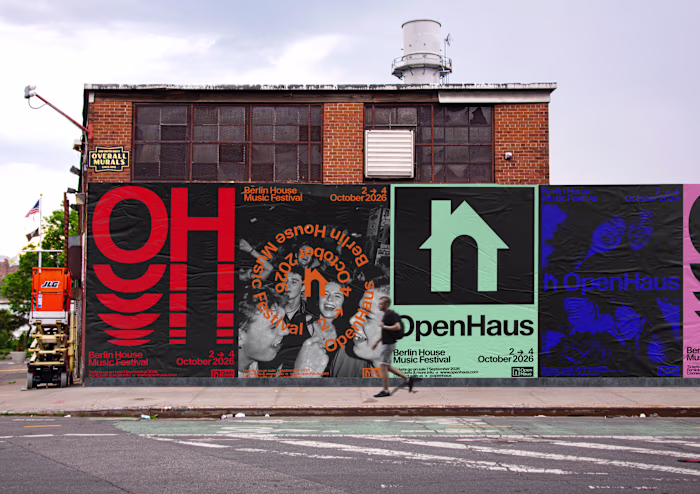OpenHaus Festival Brand Identity Design