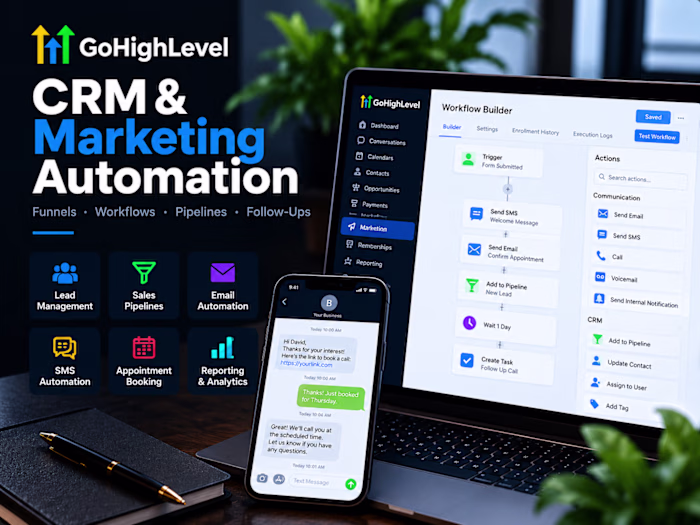 GoHighLevel CRM & Marketing Automation