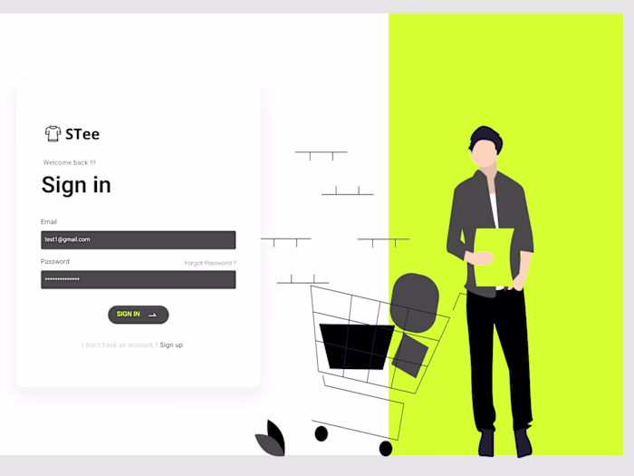 Stee – Clothing Commerce Website