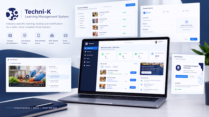 Techni-K LMS — Learning Management
