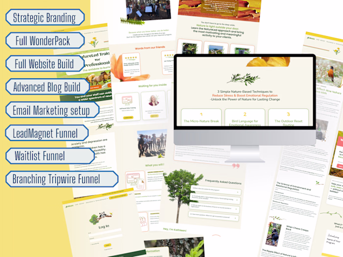 RX Outside / Branding & Full Website & Tripwire Funnel Build