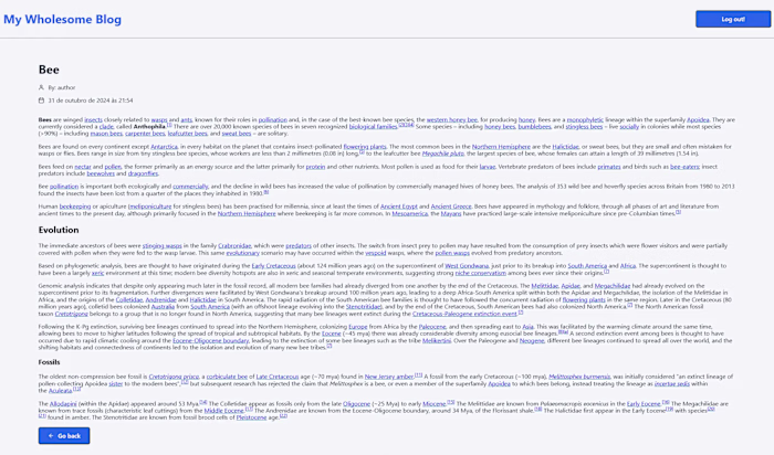 Full-Stack Blog