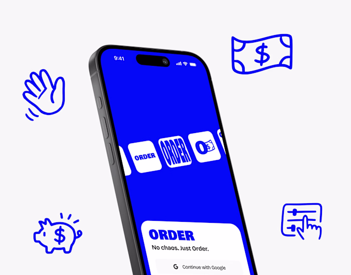 Order Finance Management App — UX/UI Design