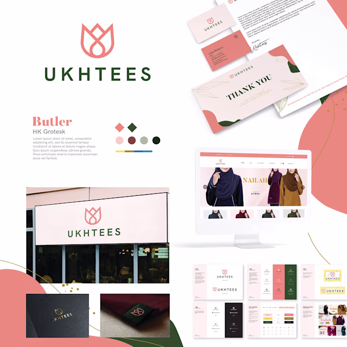 Ukhtees Rebranding