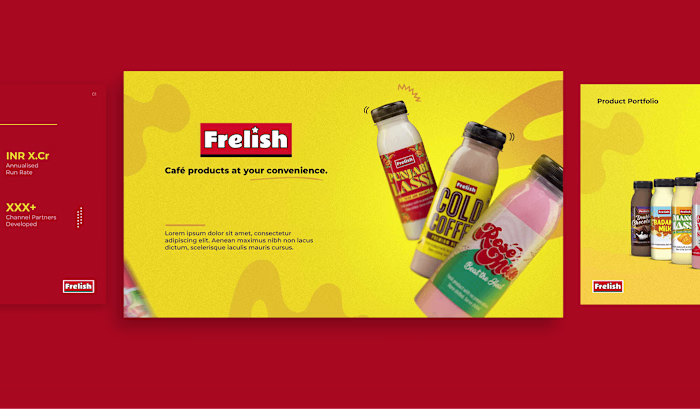 Pitch Deck Design for Frelish