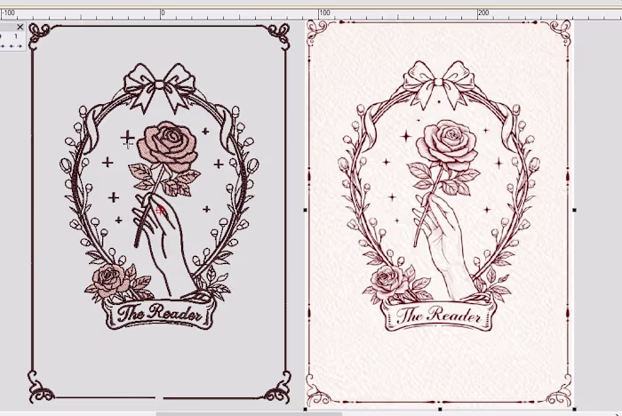 Drawing digitizing 