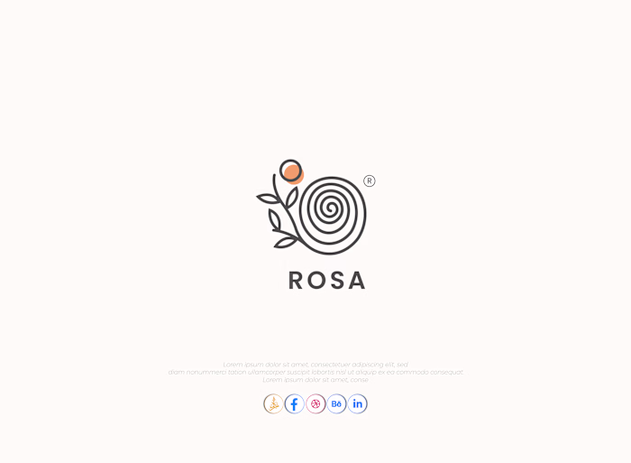 Rosa Logo Design