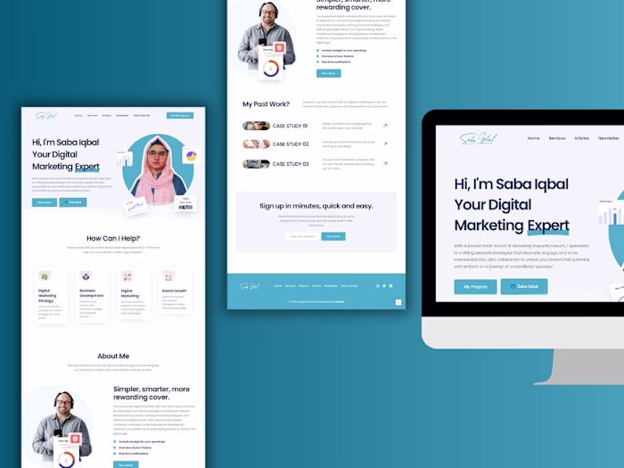 Profile Website Design
