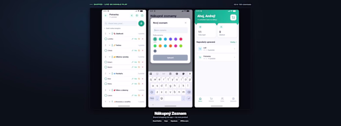 Nakupny Zoznam - shared shopping list app for Android and iOS