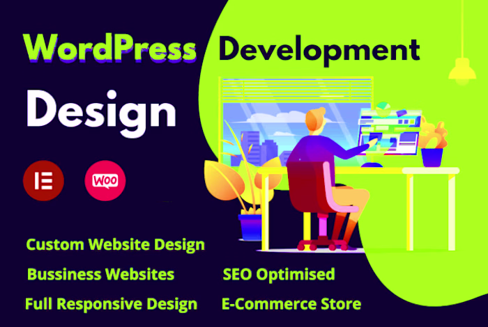 I will design a construction website, hvac wordpress handyman w…