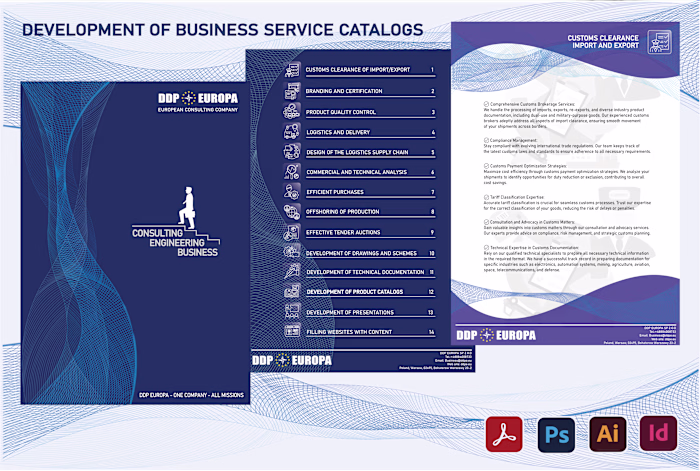 Technical Product Catalog Design for Industrial Equipment