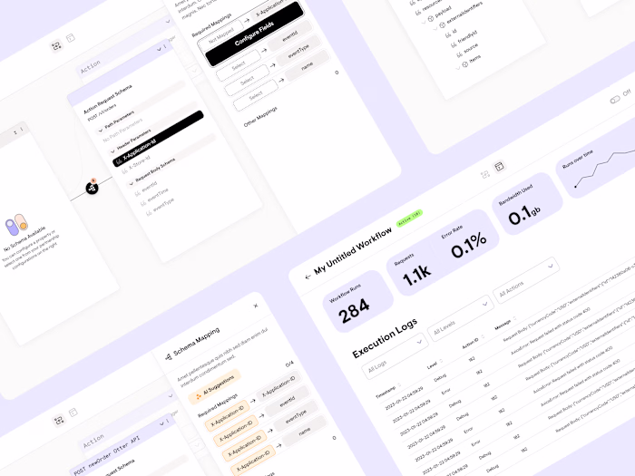 UX Design for Tandem's Low-Code API Platform