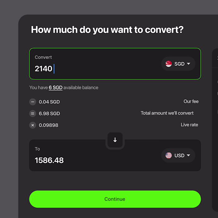 money convert saas modal