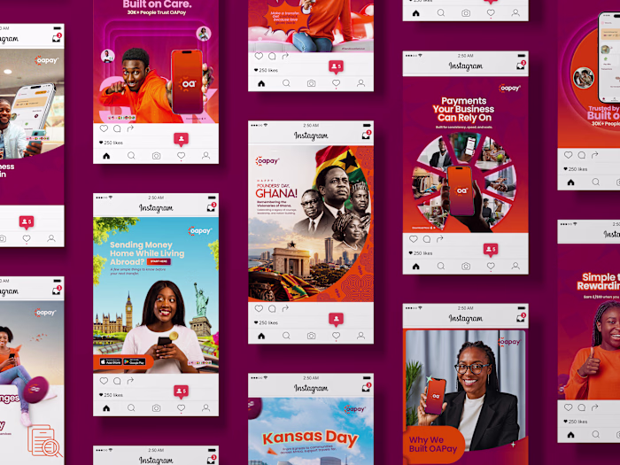OAPay Social Media and Email Campaign Design