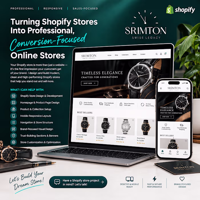 Shopify Store Design & Development