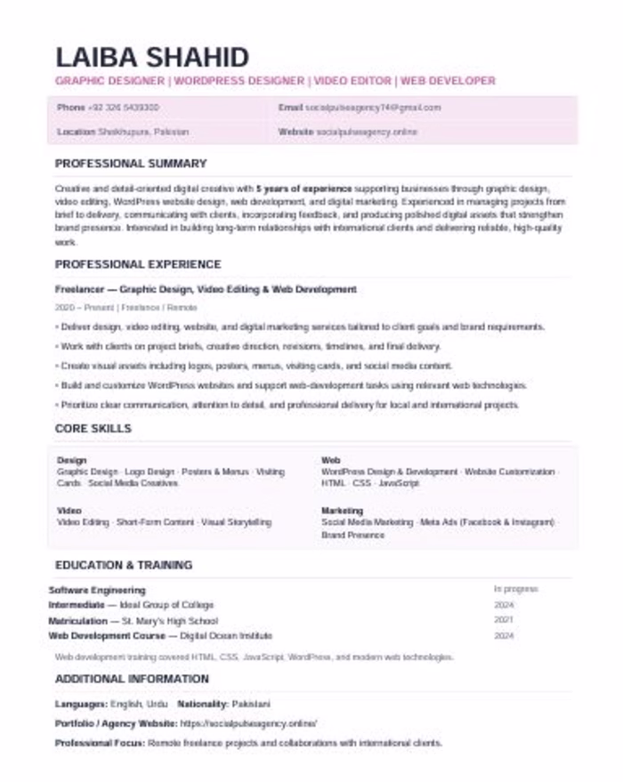 WordPress Website Designer | Elementor Expert | Graphic Desi...