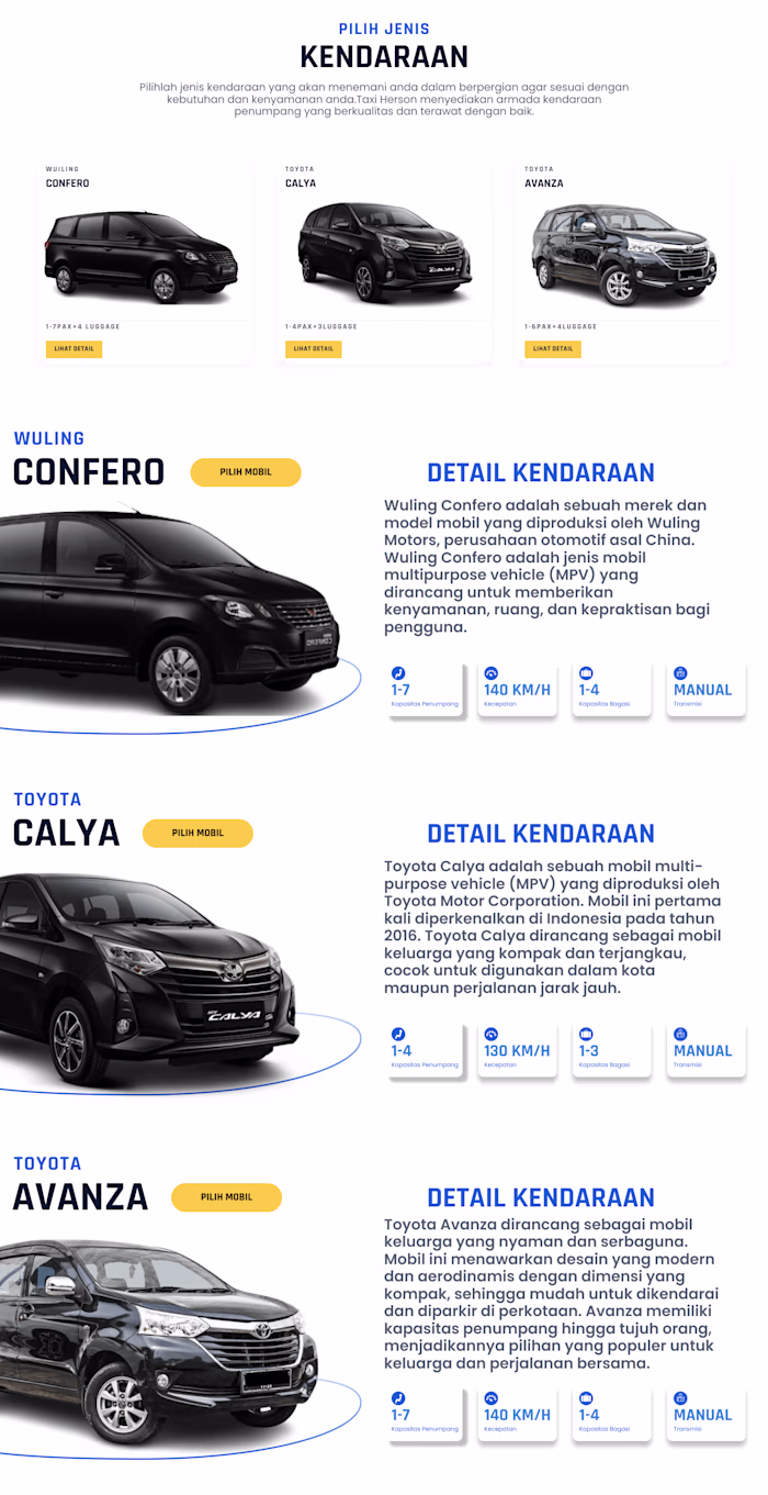 The Mobile Web for Herson Taxi, a Transportation Service company