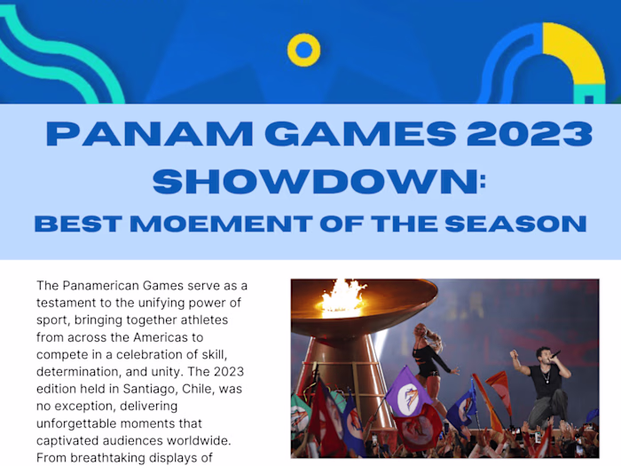 Santiago Showdown: Best of the Pan American Games 2023