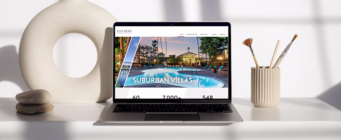 Transforming Spaces | Website Revamp for E&S Ring Co. 