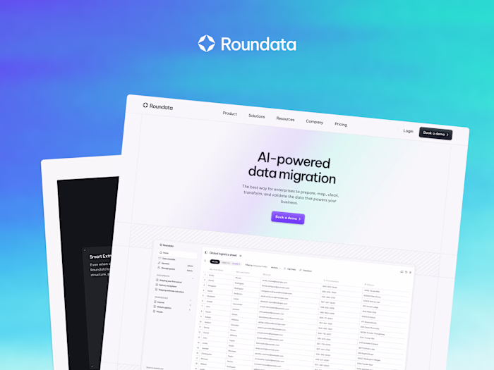 Webflow website with Lumos framework