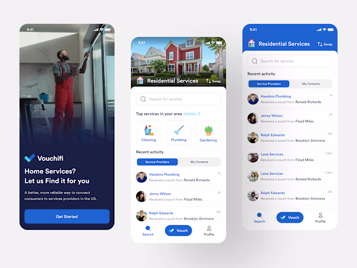 Vouchifi App Design