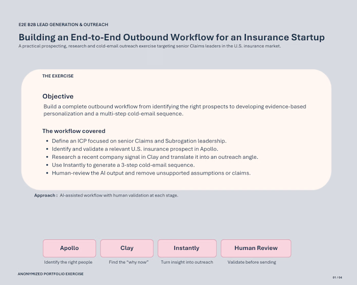 Building an End-to-End Outbound Workflow